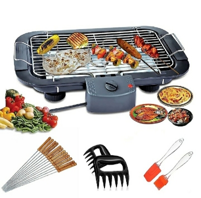Picture of Electric BBQ Grill Machine - Black - Black