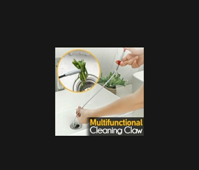 Picture of Bathroom Toilet Kitchen Sink Cleaning Accessories Stainless Steel Sewer Dredge Prevent Clogging Clean Dirty Hair