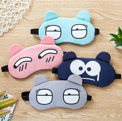 Picture of 1pcs Cold sleeping eye mask with cooling gel pad - Multicolor