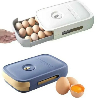 Picture of Egg box 18 pcs can put drawer system - Multicolor