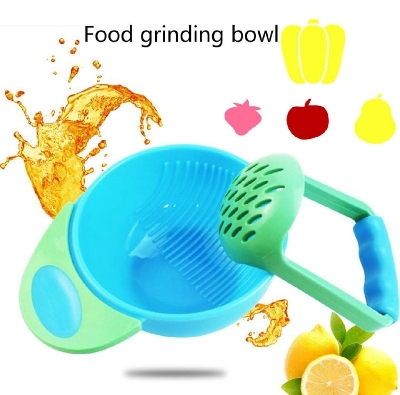 Picture of Baby Food Grinding Mash Bowl for Homemade Baby Food (Mesh BATI) - Multicolor