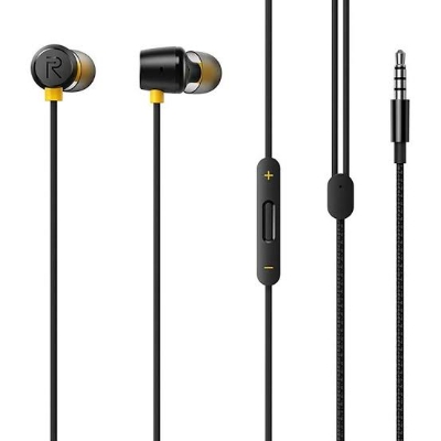 Picture of Relme Buds Wired Earphones with Mic Buds Wired Earphones Fell Real Bass with Mic - Headphone - Headphone - Ear Phone