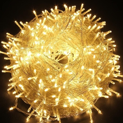 Picture of Decorative Fairy Lights - 33 Feet - Golden - Room Decoration Light - Room Decoration Light