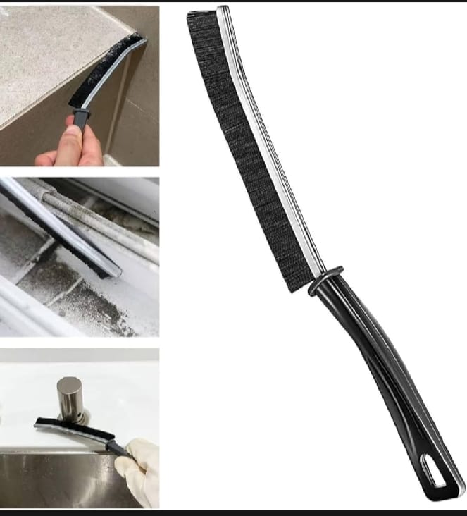 Picture of Bathroom kitchen gap cleaning brush 1 pcs - Black