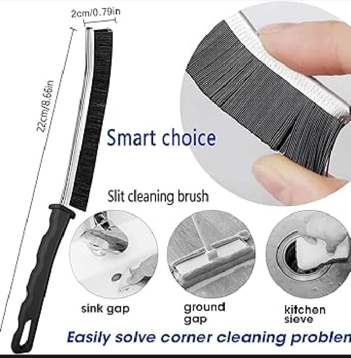 Picture of Bathroom kitchen gap cleaning brush 1 pcs - Black