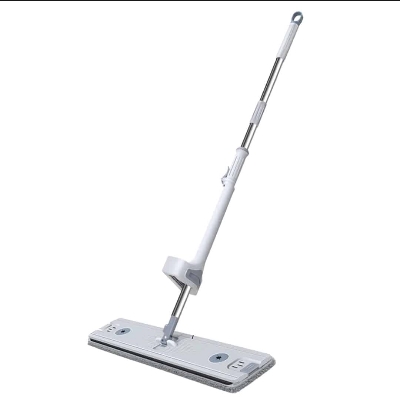 Picture of Premium Microfiber Flat Mop for Floor Cleaning M-6 Removable Washable Cleaning Pad and Mop - Multicolor