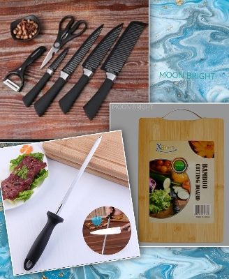 Picture of All In One Combo Set Zepter Sharpner Cutting Board - Combo Set