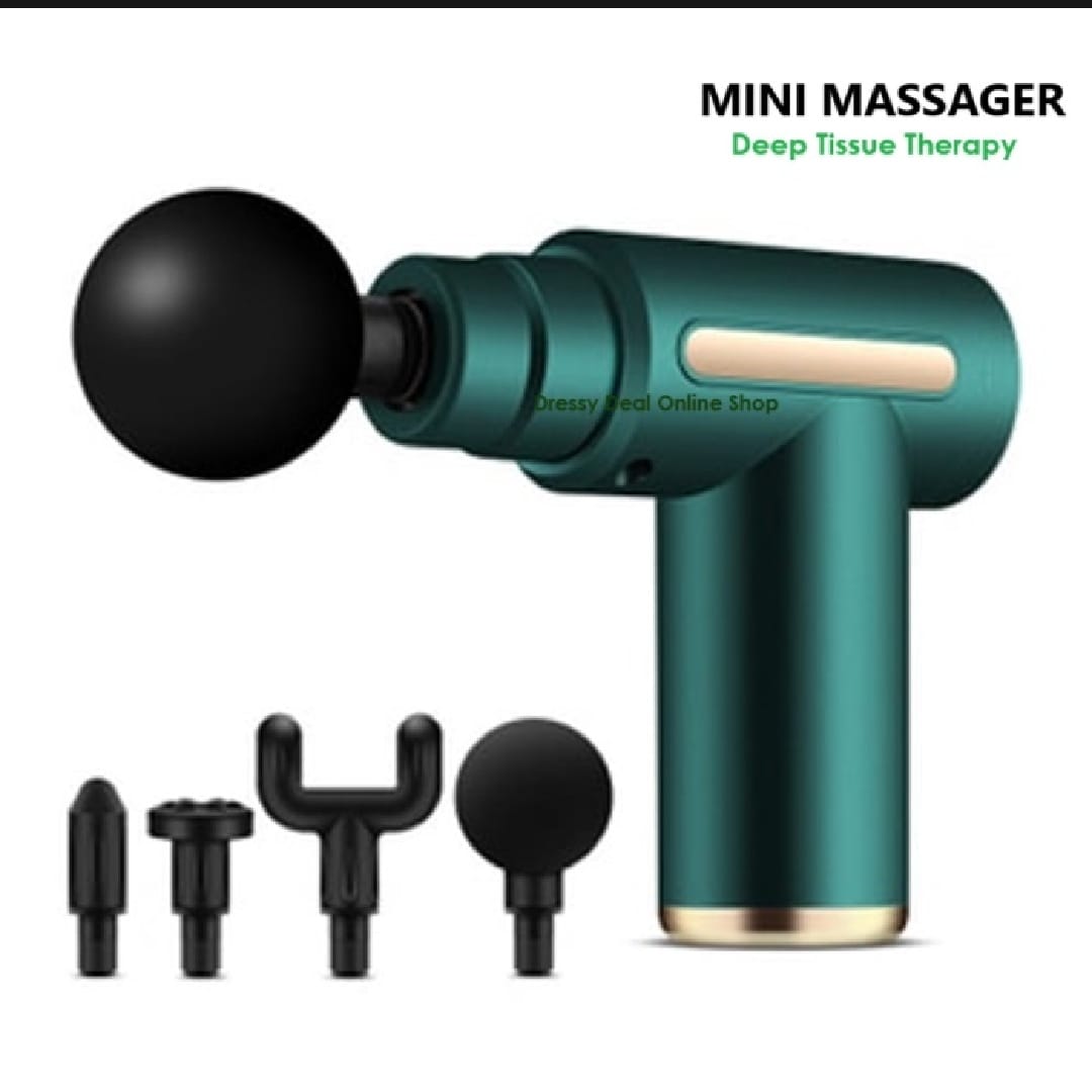 Picture of Portable mini massager deep tissue Therapy to relieve muscle soreness, used for athletes, percussion muscle massager and back massager - Multicolor