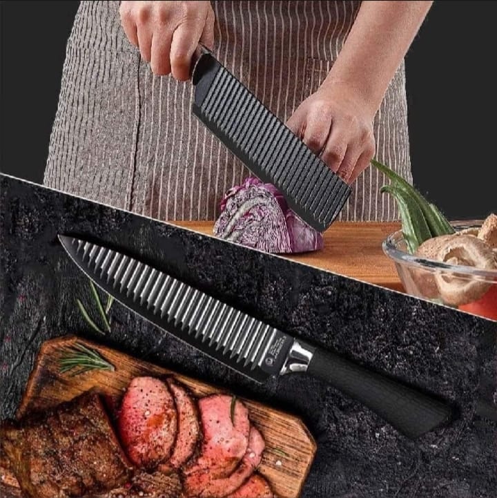 Picture of Kitchen tools Zepter 6 Pcs Set Coating Stainless Steel - Black