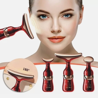 Picture of 3-in-1 Electric Face Lifting & Skin Tightening Beauty Massager – 160° V-Shape Roller for Anti-Aging & Glow