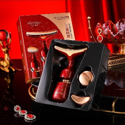 Picture of 3-in-1 Electric Face Lifting & Skin Tightening Beauty Massager – 160° V-Shape Roller for Anti-Aging & Glow