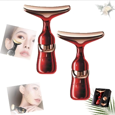 Picture of 3-in-1 Electric Face Lifting & Skin Tightening Beauty Massager – 160° V-Shape Roller for Anti-Aging & Glow