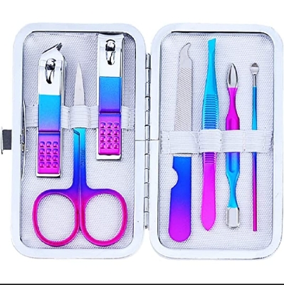 Picture of 7 in 1 luxury manicure set nail cutter kit -Nail Cutter Set