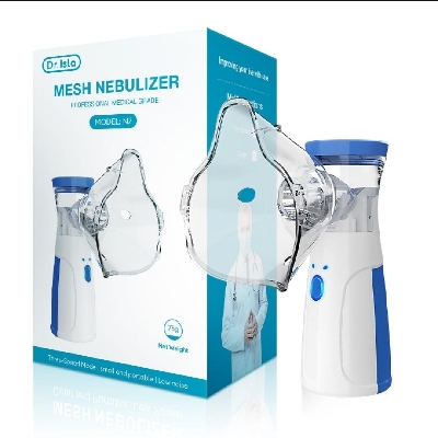 Picture of Portable Mesh Nebulizer Silent & Rechargeable Inhaler for Kids & Adults - Multicolor