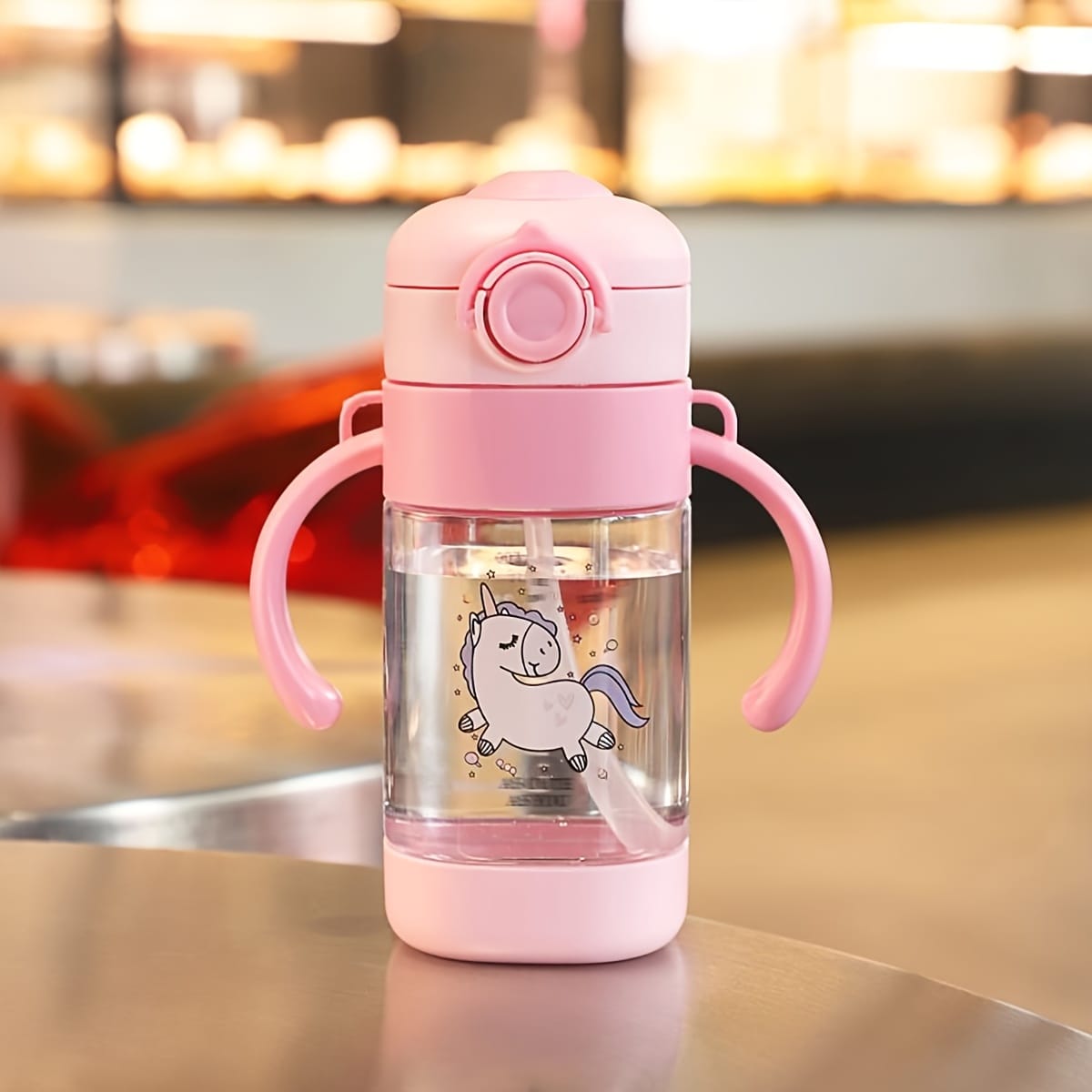 Picture of Hello Dude Cute DinosaurHorse  Kids Store Water Bottle (360ml)