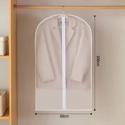 Picture of Dustproof Blazer Cover Bag, Dustproof Cloth Cover For Blazer, Jacket - White-60*100CM