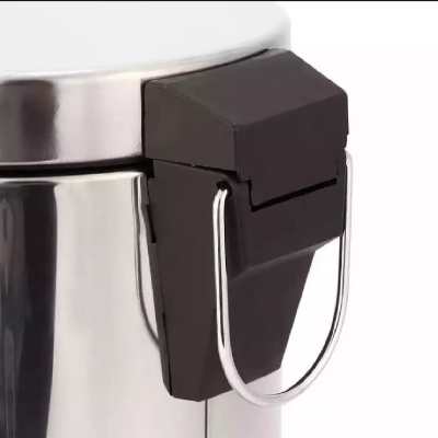 Picture of Rubbish Bin 5L Household Stainless Steel Step Pedal Trash Can Dustbin Garbage Container - Multicolor