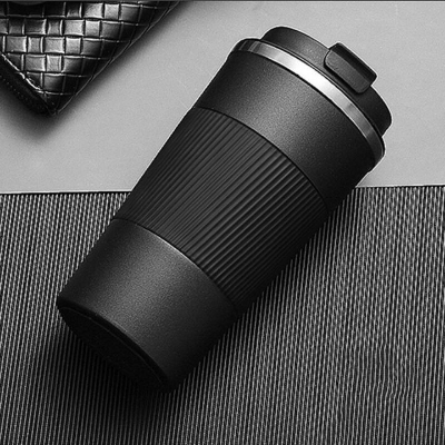 Picture of 510Ml Stainless Steel Coffee Vacuum Flask Coffee Mug - Coffee Mug - Coffee Mug - Black