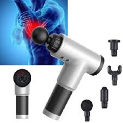Picture of Facial & Body Massage Gun – Handheld Electric Percussion Device for Muscle Relaxation, Tissue Therapy & Whole Body Pain Relief - Multicolor