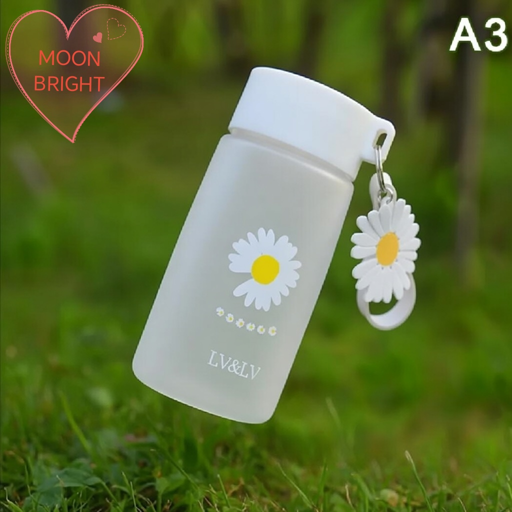 Picture of 450ml Plastic Water Bottles Daisy Bottle Outdoor Sports Water Cup Water Mug Student Portable Mug