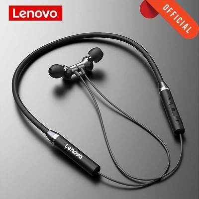 Picture of Lenovo Wireless Headsets He05 Sport Earphones Magnetic Hanging Bluetooth 5.0 Call Noise Reduction