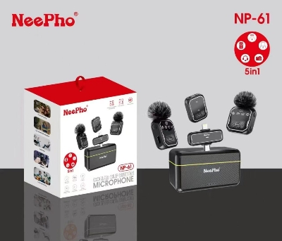 Picture of NeePho NP-61 Wireless Microphone For Type-C & iPhone