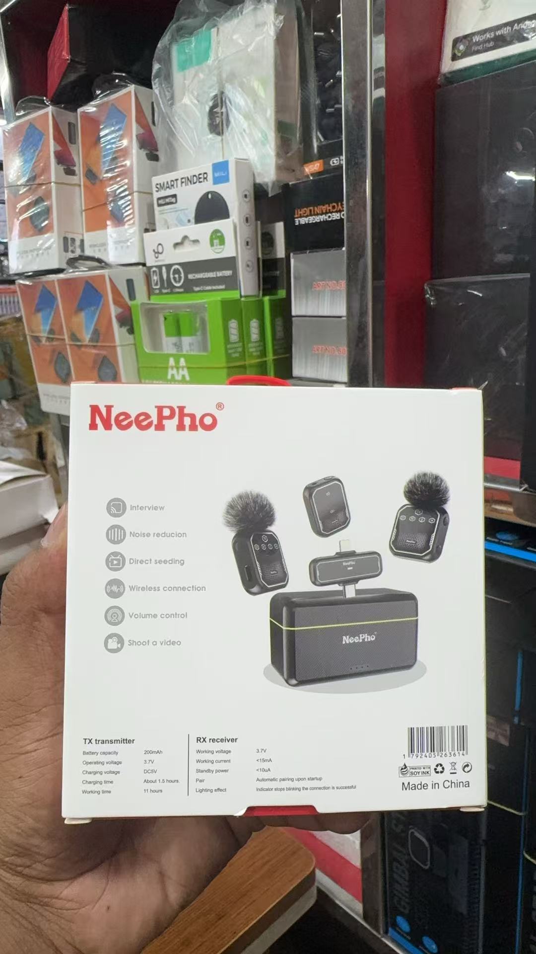 Picture of NeePho NP-61 Wireless Microphone For Type-C & iPhone