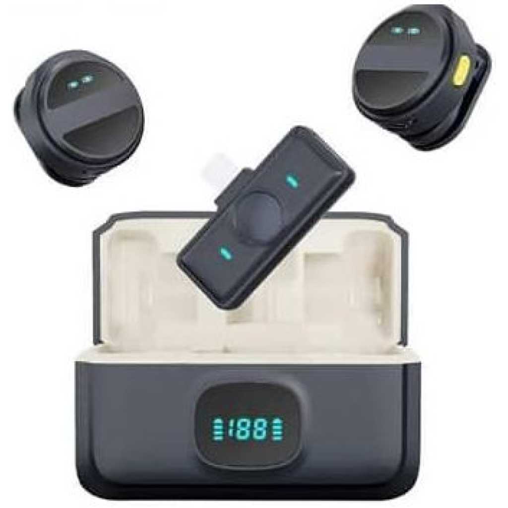 Picture of SX21 Wireless Microphone Original of Hollyland Lark M2. Interview, Live Broadcast, Audio Video Recording Clip on Collar Microphone. Noise Reduction Lavalier Lapel Mini Microphone