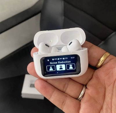 Picture of A9 AirPod Pro 2 With Display | Best Quality A9 AirPod Pro 2 White