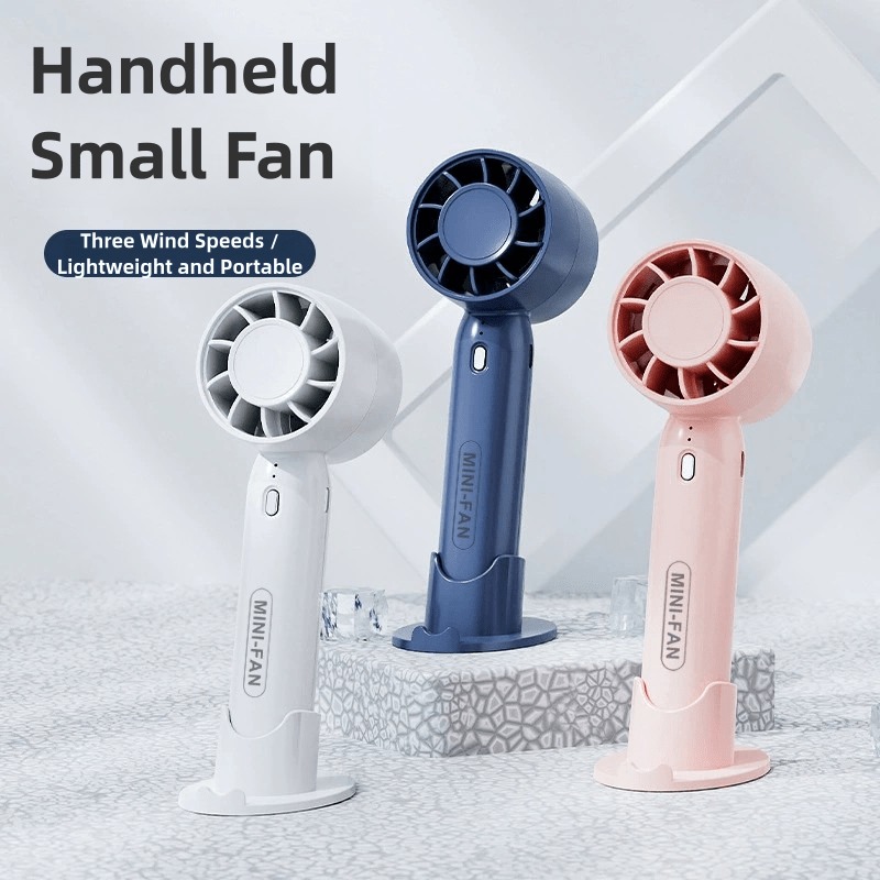Picture of Very Stylish Mini USB Handheld Rechargeable Hand Turbo  Fan-multicolor Multicolor