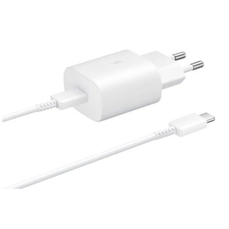 Picture of SAMSUNG 25W USB-C Super Fast Charging Wall Charger (Samsung Galaxy S20/S20+/S20 Ultra/Note10/Note20/plus/S10 5G 