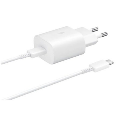 Picture of SAMSUNG 25W USB-C Super Fast Charging Wall Charger (Samsung Galaxy S20/S20+/S20 Ultra/Note10/Note20/plus/S10 5G 