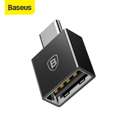 Picture of Baseus TYPE C Male to USB Female Cable OTG Adapter Converter Black