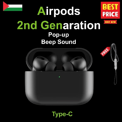 Picture of AirPods Pro 2nd Generation Wireless Charging wireless Earbuds Black
