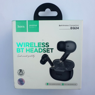 Picture of Hoco EQ24 Estrella TWS Earbuds | Bluetooth 5.4 | JL AC6983D2 Chip | 7 H Playback | 320 MAH LED Display Case | 13 mm Drivers | IPX4 Water‑Resistant | Auto‑Pair | Touch Controls