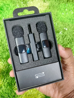 Picture of K35 Dual Wireless Dynamic Microphone with Noise Cancelling