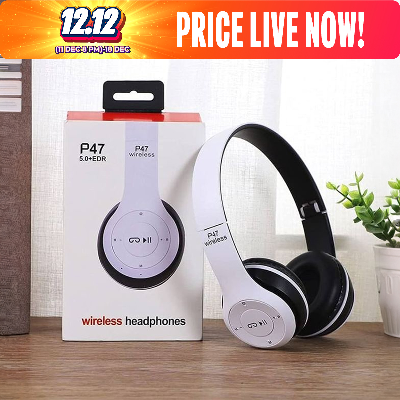 Picture of P47 Wireless Bluetooth Headphone Stereo Earphone with SD Card Slot