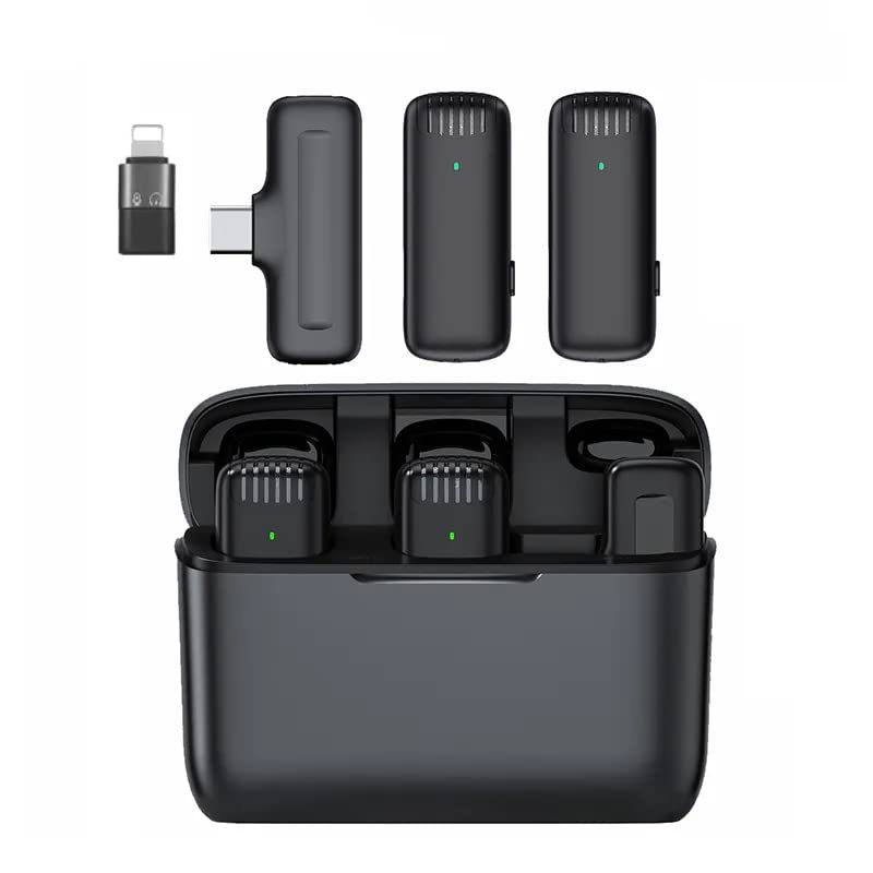 Picture of Ulanzi J12 Dual Wireless Microphone with Charging Case
