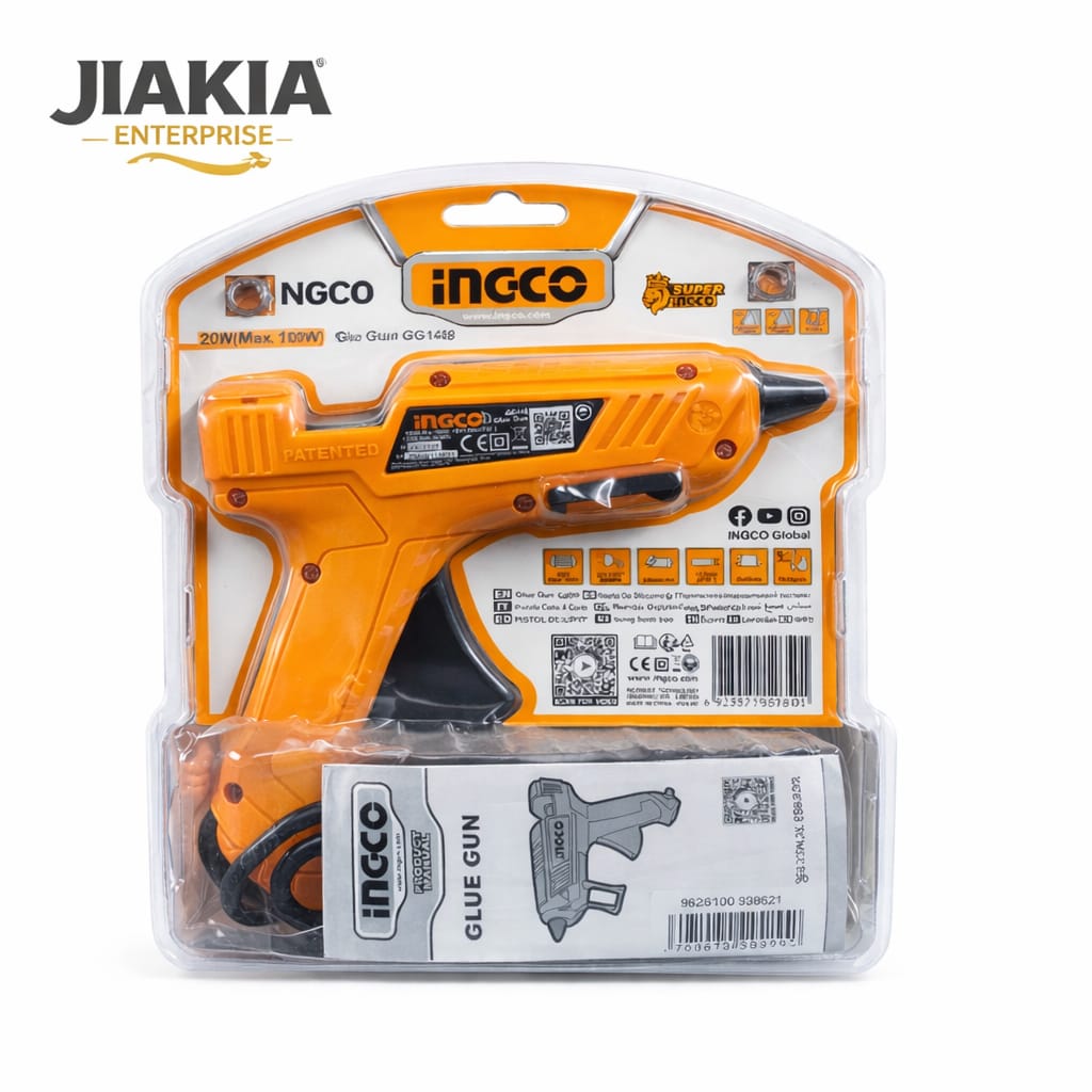 Picture of INGCO GG148 Professional Hot Glue Gun - Yellow