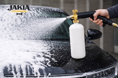 Picture of Snow Foam Lance Car Wash Bottle Sprayer – Pressure Washer Foam Gun for Car & Bike Cleaning - White