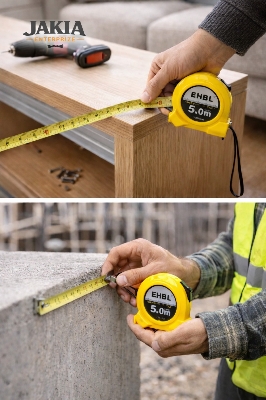 Picture of EHBL 5M Steel Measuring Tape (16ft) – 19mm Wide Blade with Lock System - Yellow