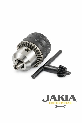 Picture of Drill Chuck with Key 1.5–13mm (1/2-20UNF) – Heavy Duty Drill Chuck - Black