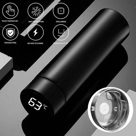 Picture of Stay Informed About Your Beverage Temperature With The Smart Thermos Water Bottle- Led Digital Temperature Display For Intelligent Insulation