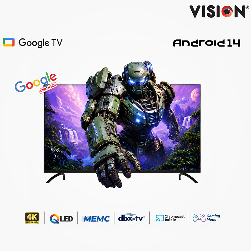 Picture of Vision 43" QLED Google TV 4K PQ6 Galaxy Plus
