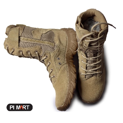 Picture of Desert boot- Best fashion boot for men and - brown long boots for Bikers