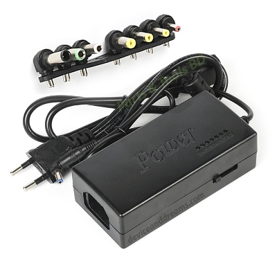 Picture of Universal Power Adapter 12-24Volt 4.5Amp for 775 Motor - Multi Plug - Multi Plug (Black)