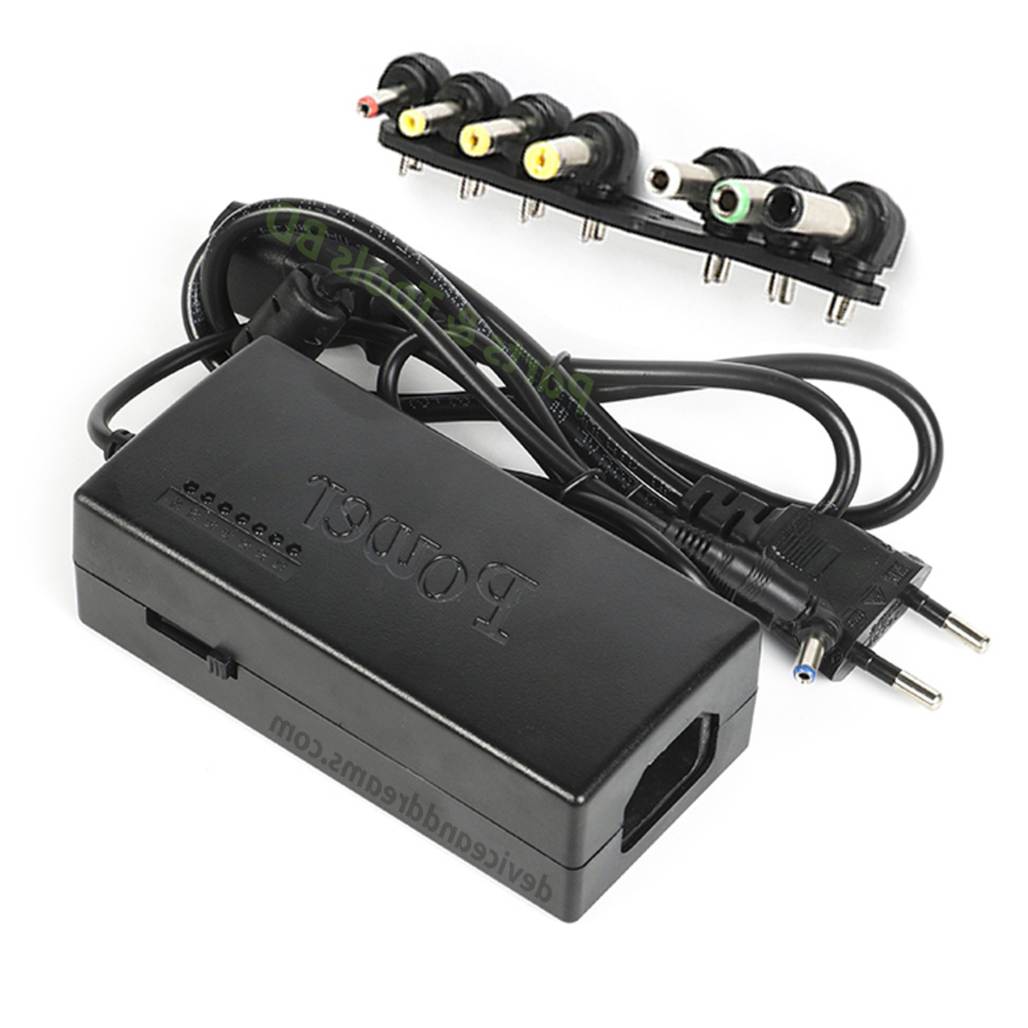 Picture of Universal Power Adapter 12-24Volt 4.5Amp for 775 Motor - Multi Plug - Multi Plug (Black)