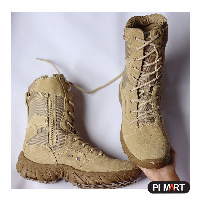 Picture of Desert boot- Best fashion boot for men and - brown long boots for Bikers