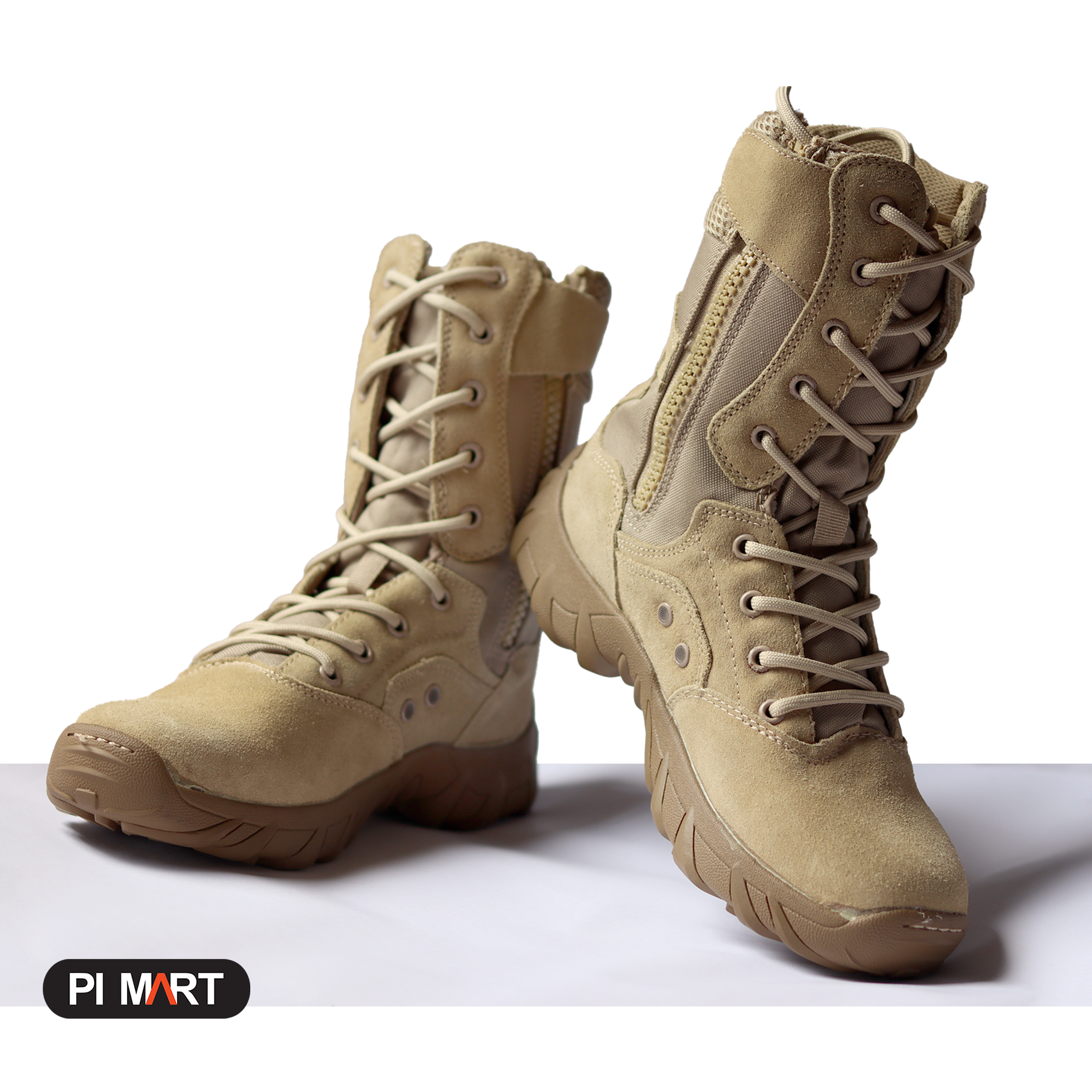Picture of Desert boot- Best fashion boot for men and - brown long boots for Bikers