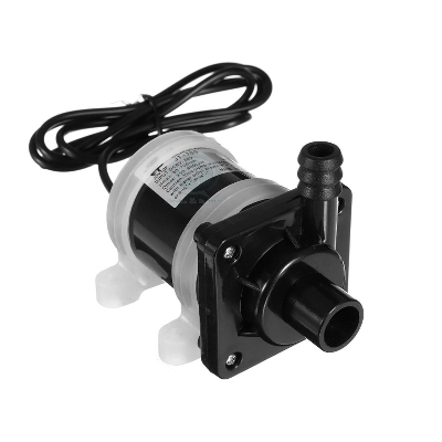 Picture of DC 12V Solar Powered Water Pump Motor 700L/H Brushless Magnetic Submersible Water Pumps (Black,190 gm)